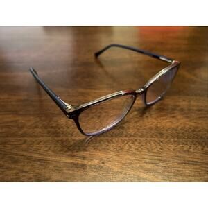 Vintage Zenni Purple Green Full rim Eyeglass Frames Only